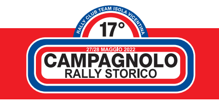 17° Rally Storico Campagnolo - 13° Campagnolo Historic - 4° Campagnolo Legend. 